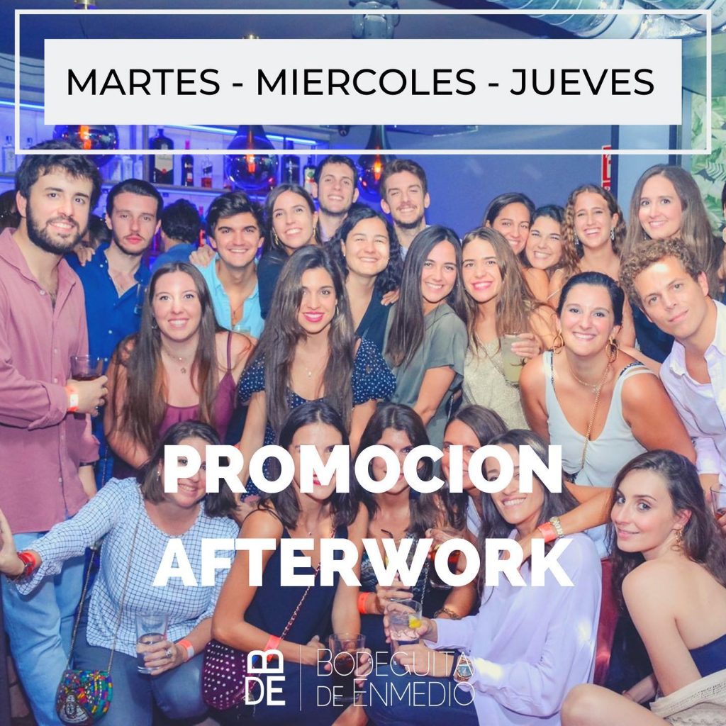 promoción afterwork
